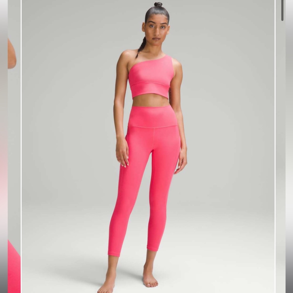 NWT Lululemon Align High-Rise Pant with Pockets 25" Glaze Pink Sz.10 - Picture 2 of 8